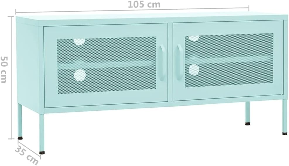 TV Stand, Buffets & Sideboards Entertainment Center Craft Tables Dresser Desk Suitable for Office Living Room Small Spaces Bedroom Mint 41.3