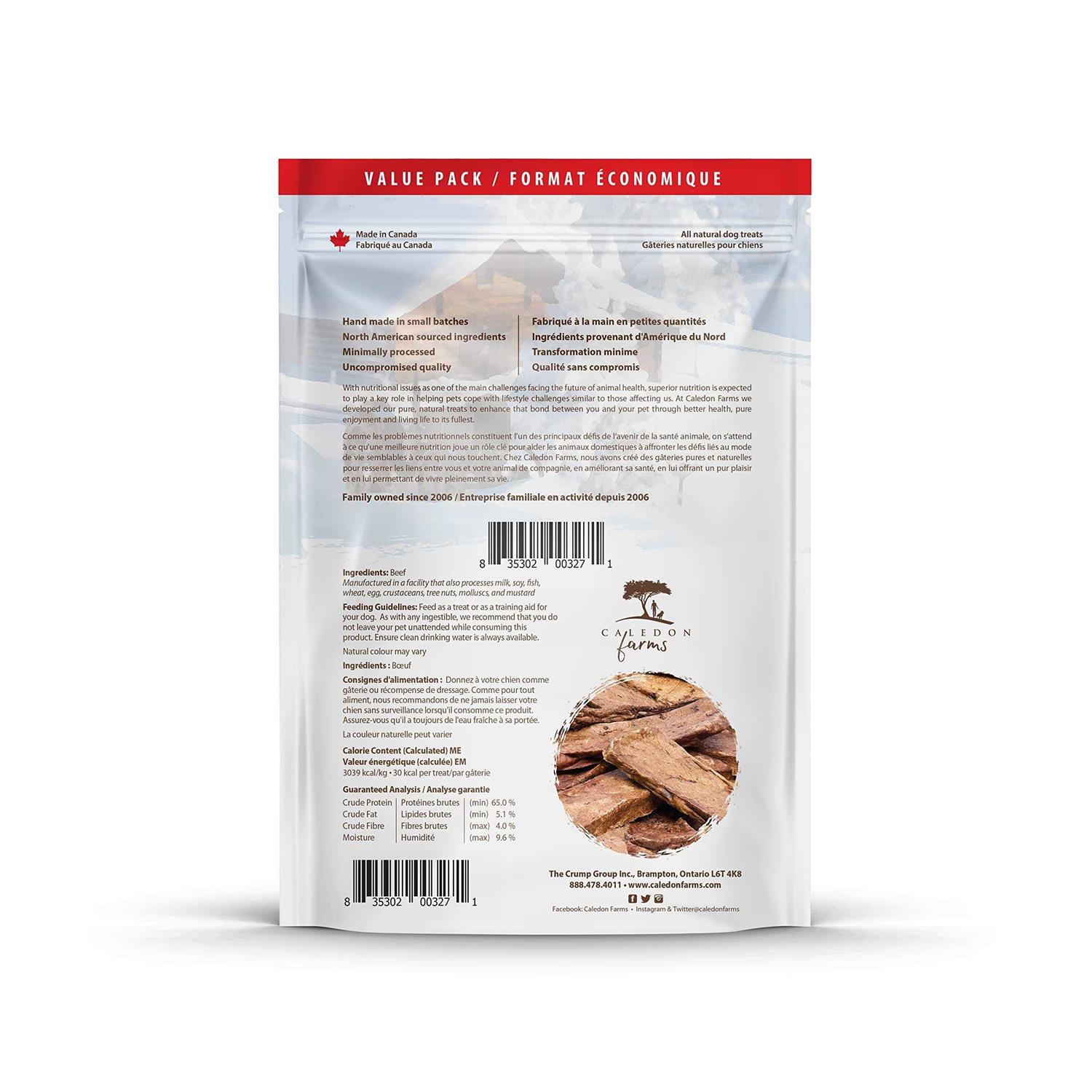 Caledon Farms Beef Tendersticks Dog - Pet Supplies online store