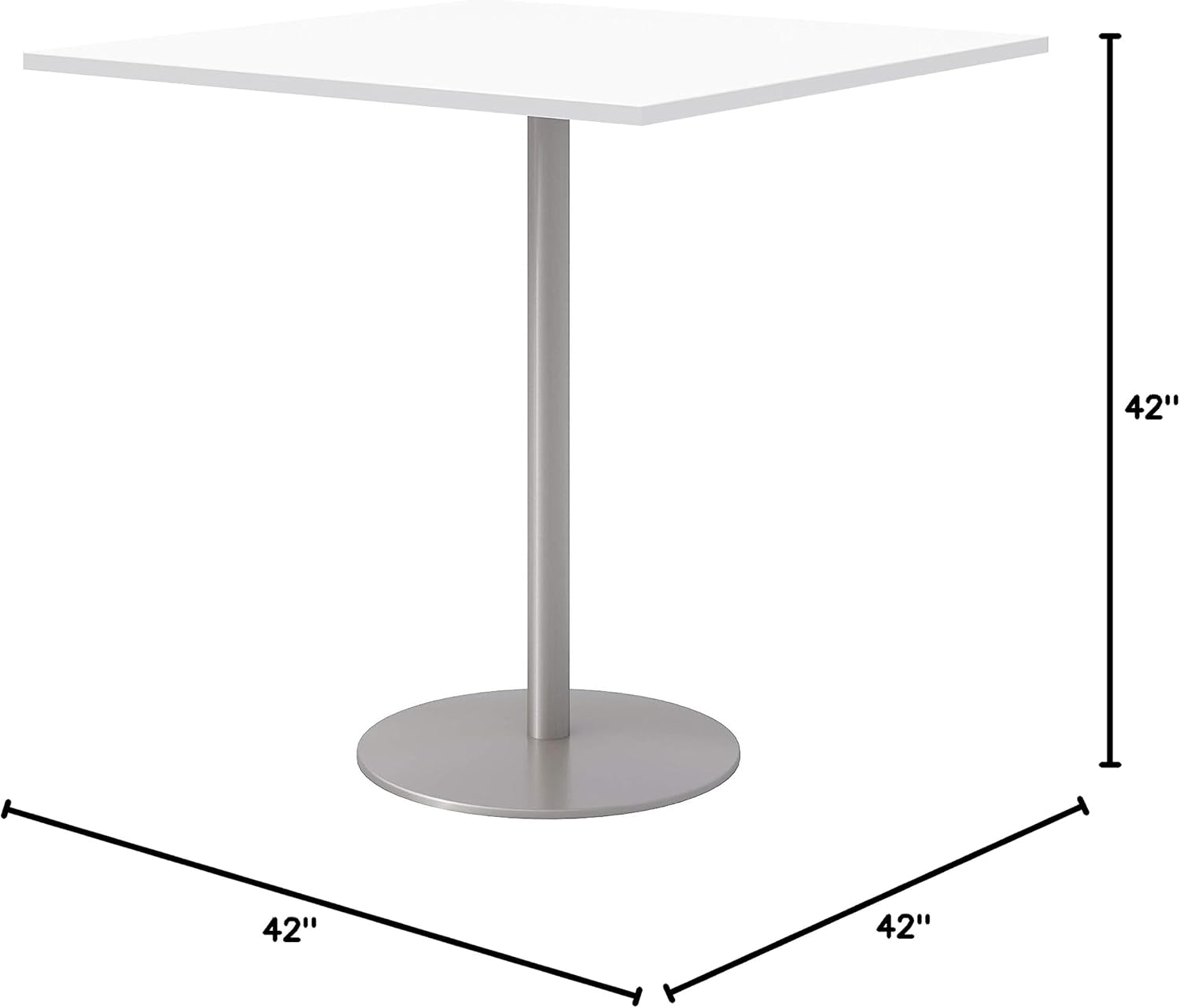 Pedestal Dining Table, 42
