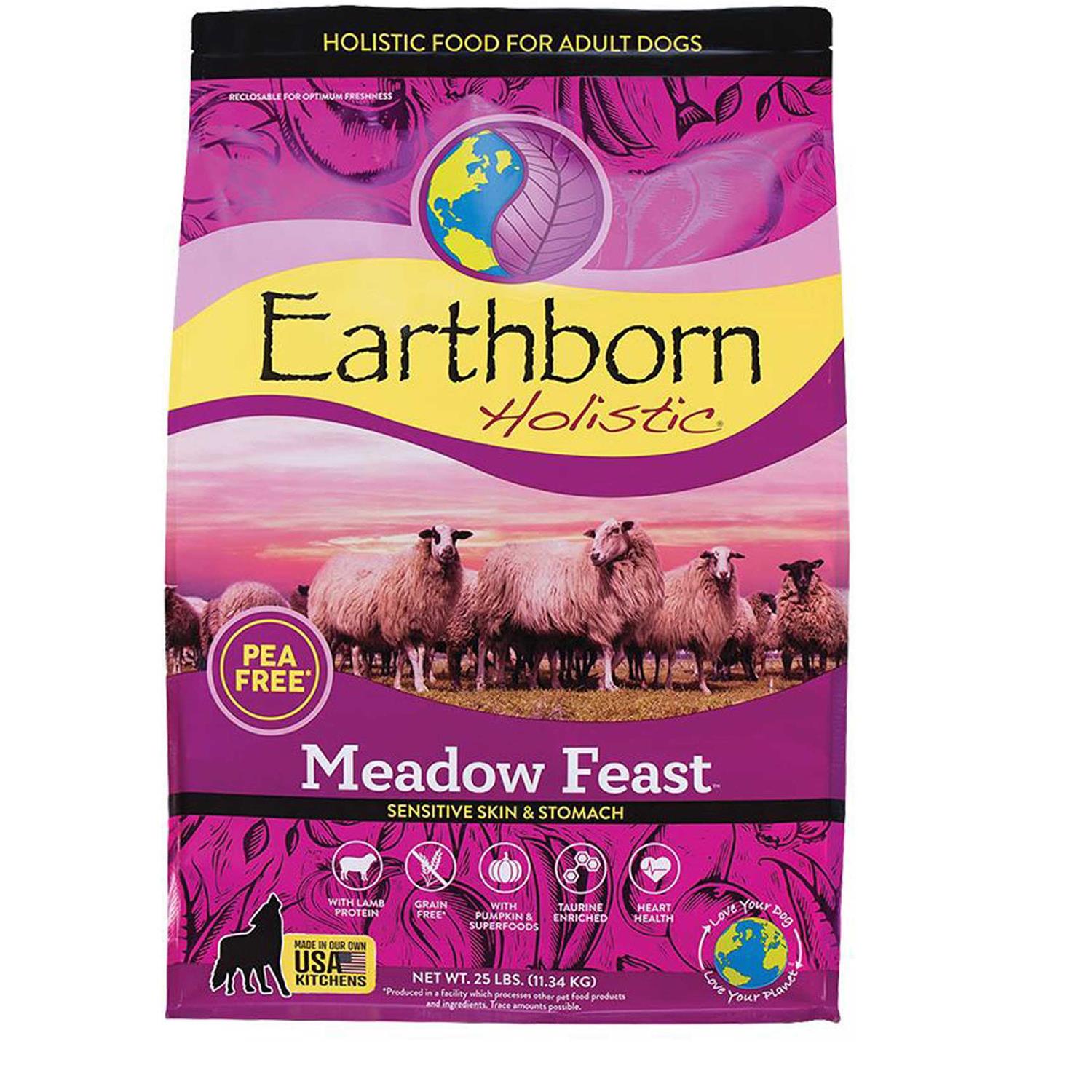 Earthborn Holistic Grain Free Meadow Feast Dog Food - Pet Supplies online store
