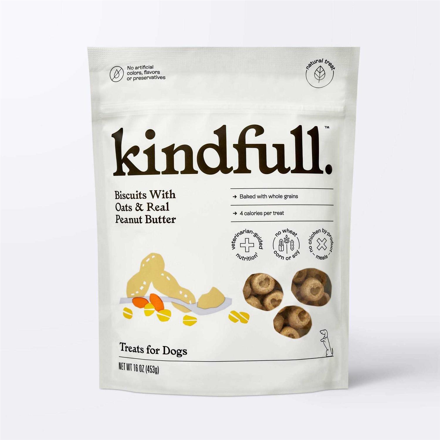 Kindfull Biscuit with Oats and Real Dog Treats - Pet Supplies online store