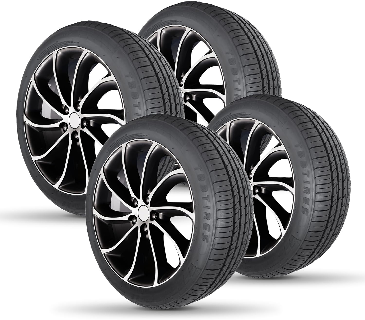 Detroit Axle - Tire 215/55ZR17 98W Load Range XL, Ultra High Performance Tire 215/55/17 215/55-17 215 55 17 All-Season Radial Tire - Set of 4