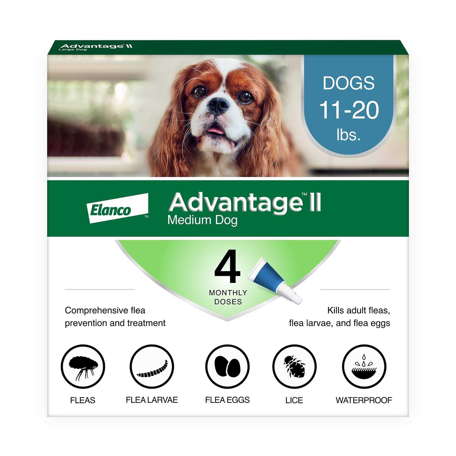 Advantage II for Dogs Medium - Pet Supplies online store