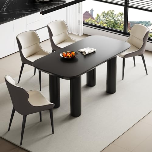 Rectangular Dining Table Set 4 Chairs,Dining Table 4 Seats,Dining Room Furniture Set of 4,4 Seater Dining Table Set,Home Dining Table Set,Easy Assembly (66.92
