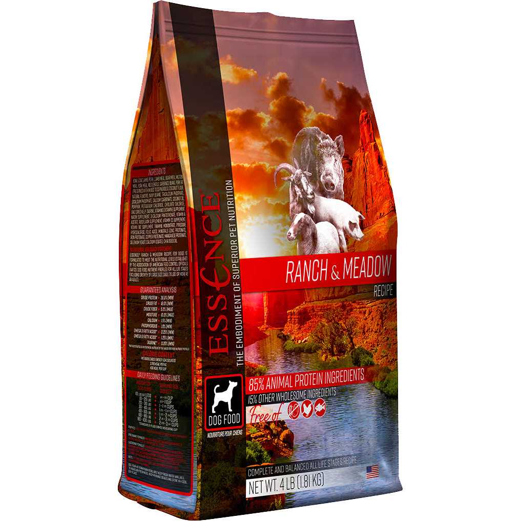 Essence Ranch Meadow Recipe Dog Dry Food - Pet Supplies online store