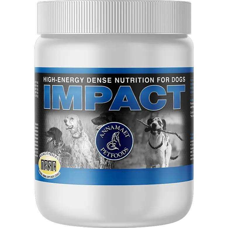 Annamaet Impact High Energy Dog Powder Supplement - Pet Supplies online store
