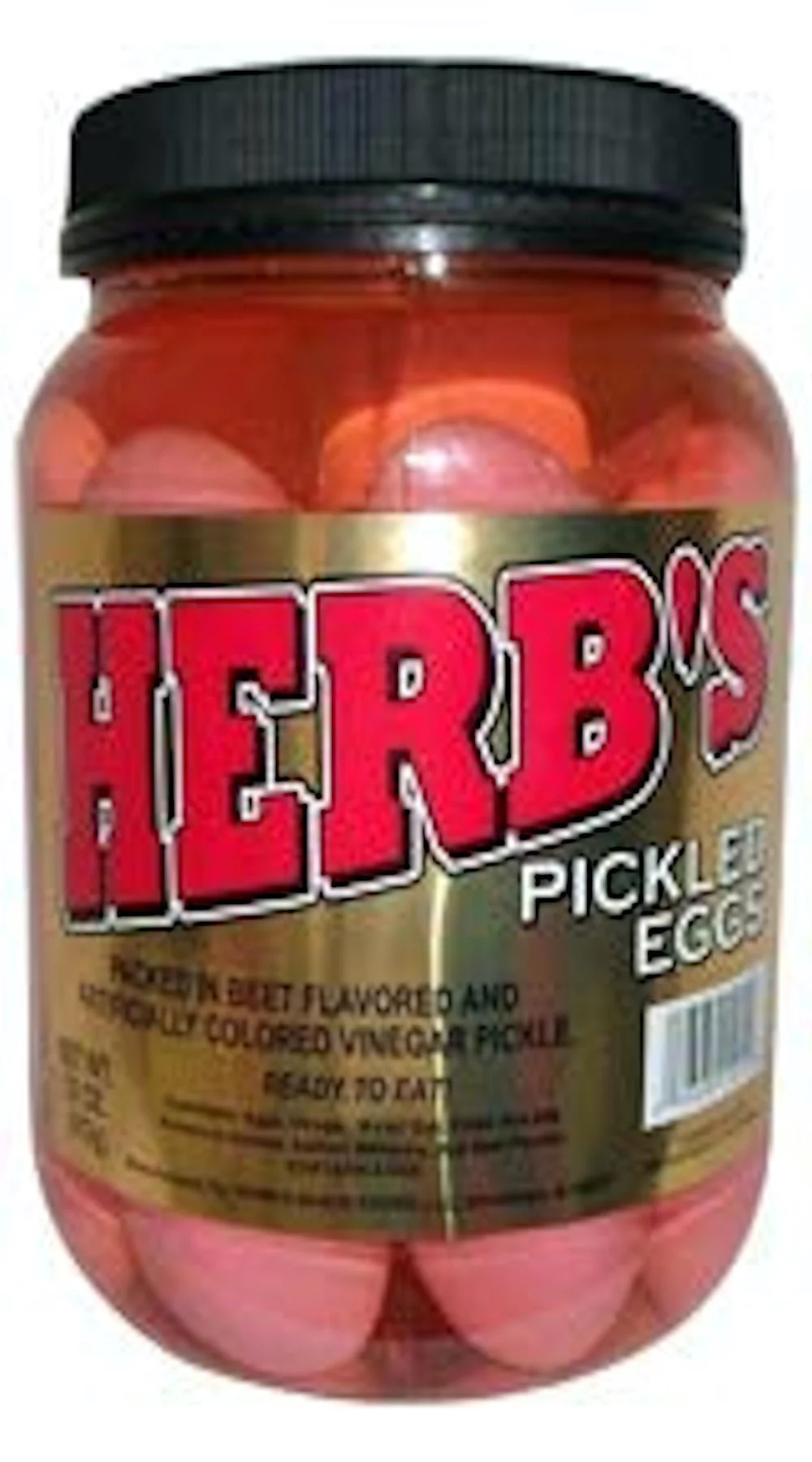 Herb's Pickled Eggs Half gallon 32oz