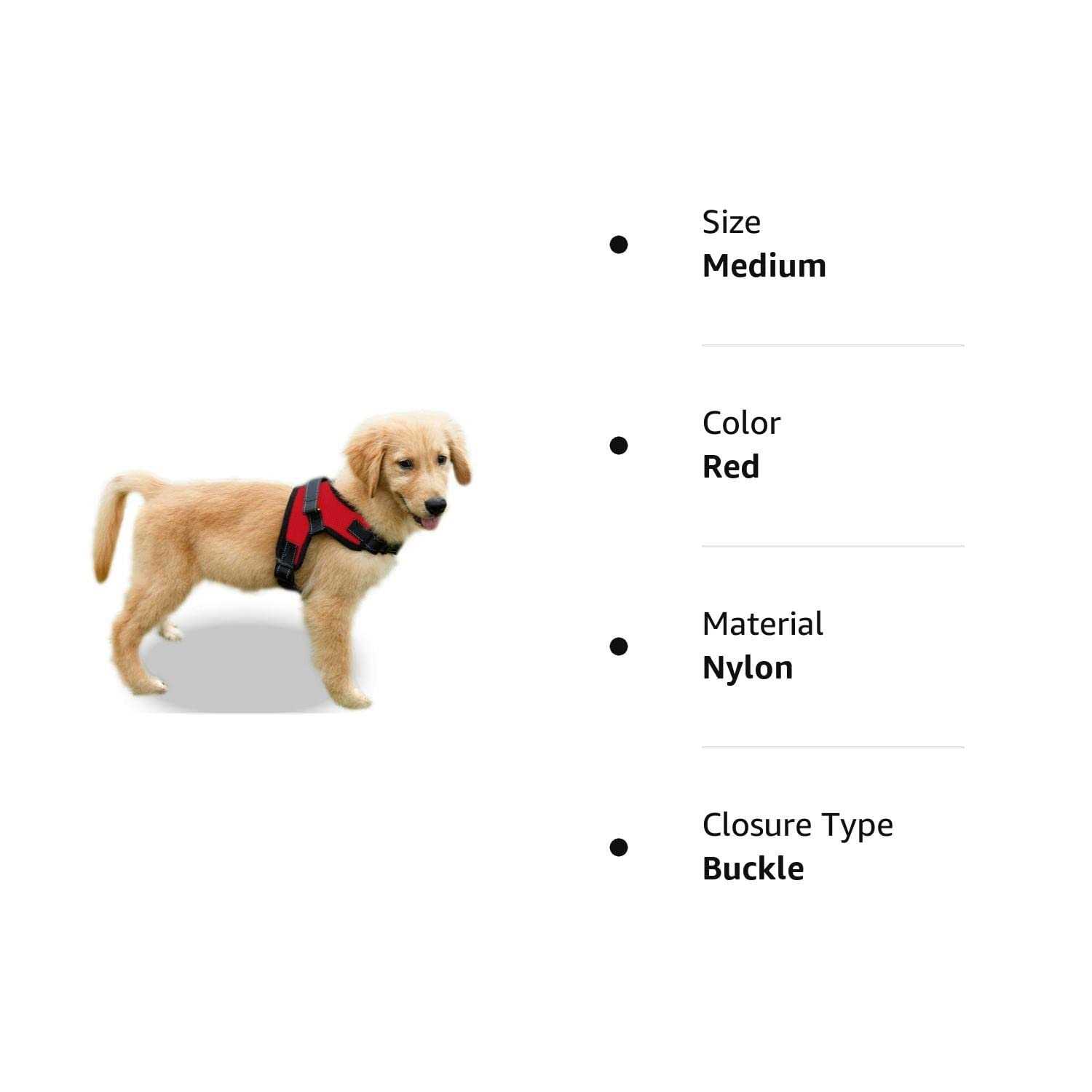 Copatchy No Pull Adjustable Reflective Dog Harness with Handle - Pet Supplies online store