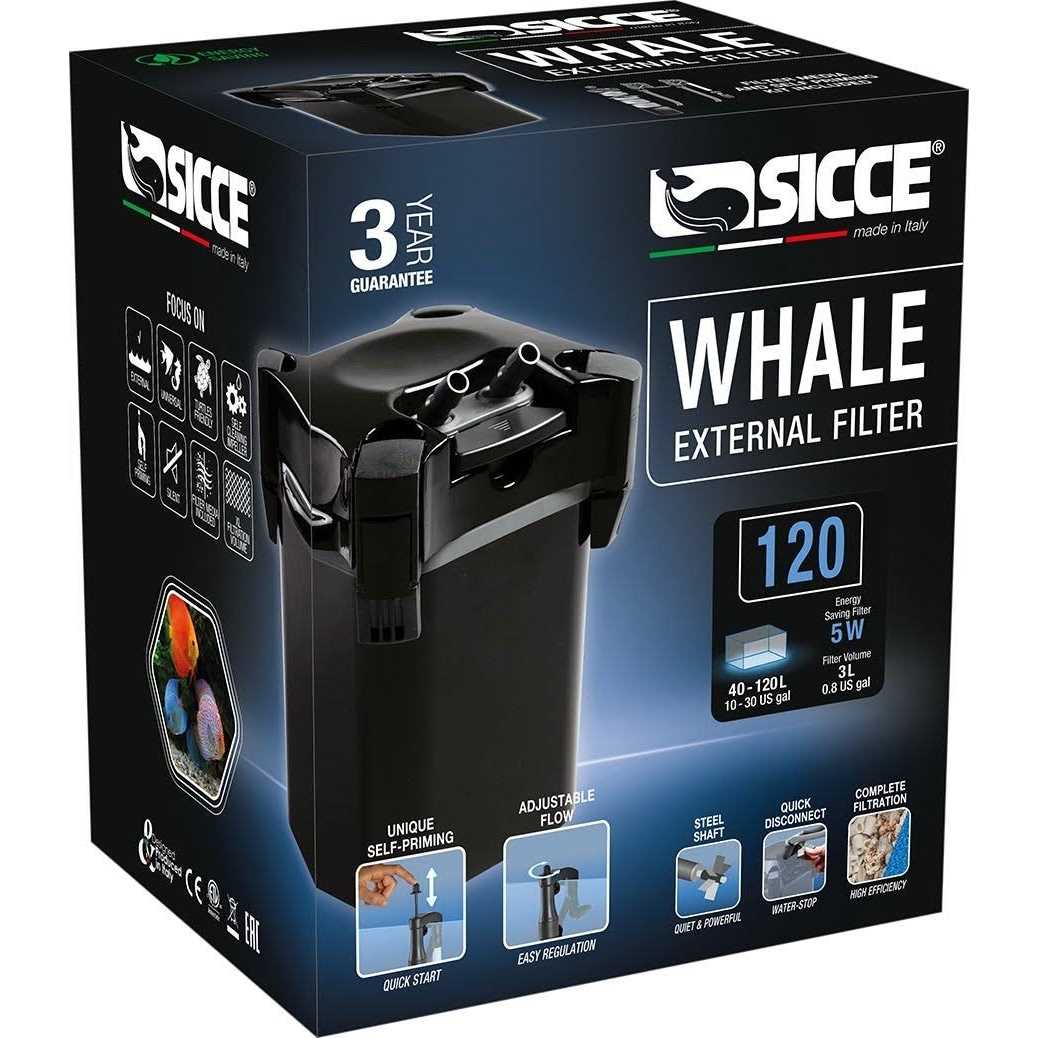 Sicce Whale 120 Canister Filter - Pet Supplies online store