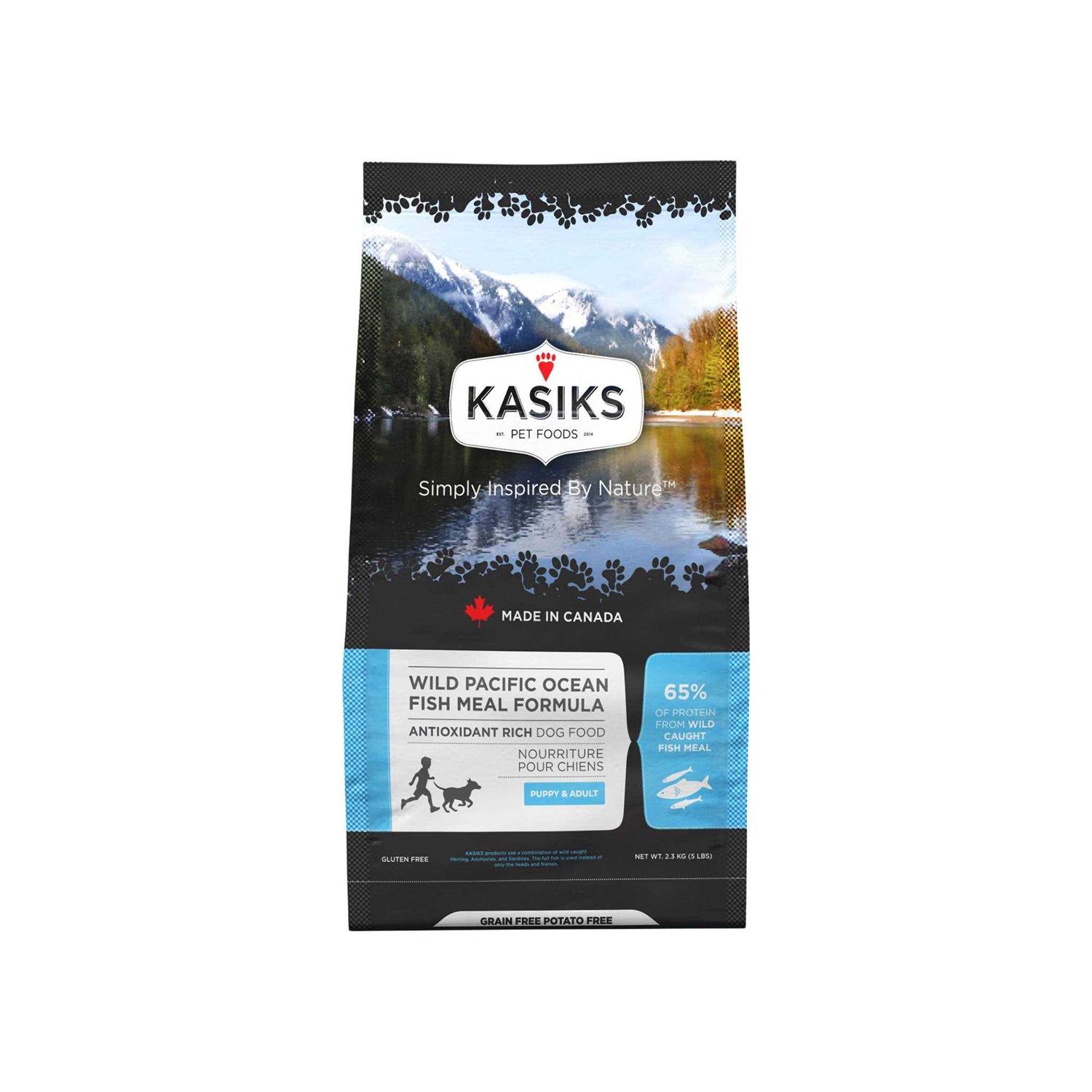 Kasiks Wild Pacific Ocean Fish Meal Formula Grain-Free Dry Dog Food - Pet Supplies online store