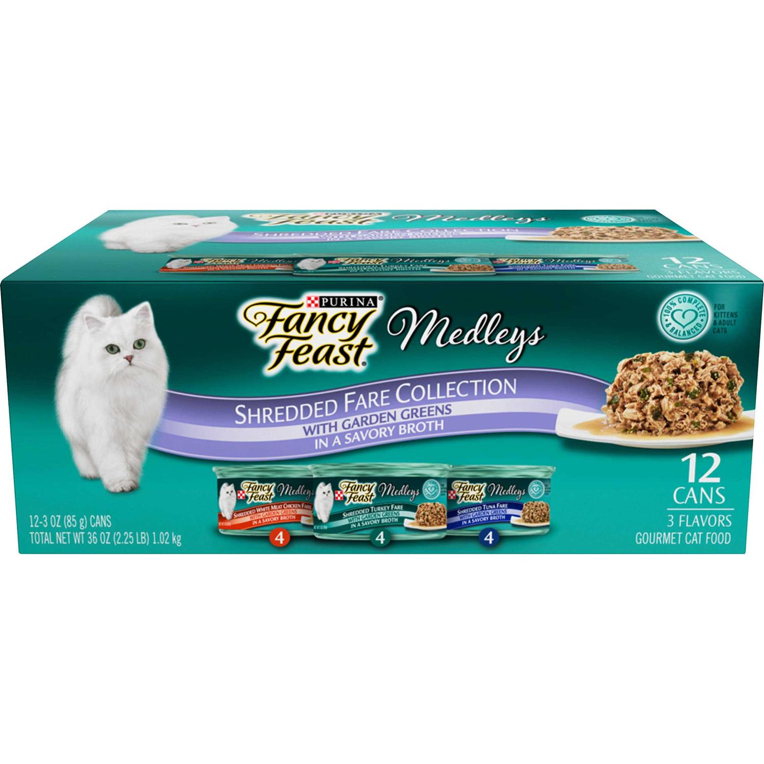 Purina Fancy Feast Medleys Variety Pack Wet Cat Food - Pet Supplies online store