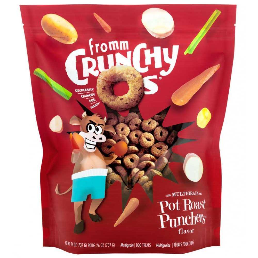 Fromm Crunchy O's Pot Roast Punchers Dog Treats - Pet Supplies online store