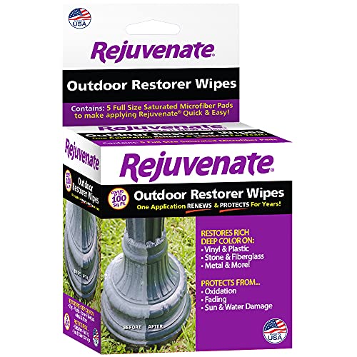 Rejuvenate Outdoor Color Restorer Instantly Restores Faded Sun-Damaged and Oxidized Possessions and Protects from Future Wear 16oz (16oz)