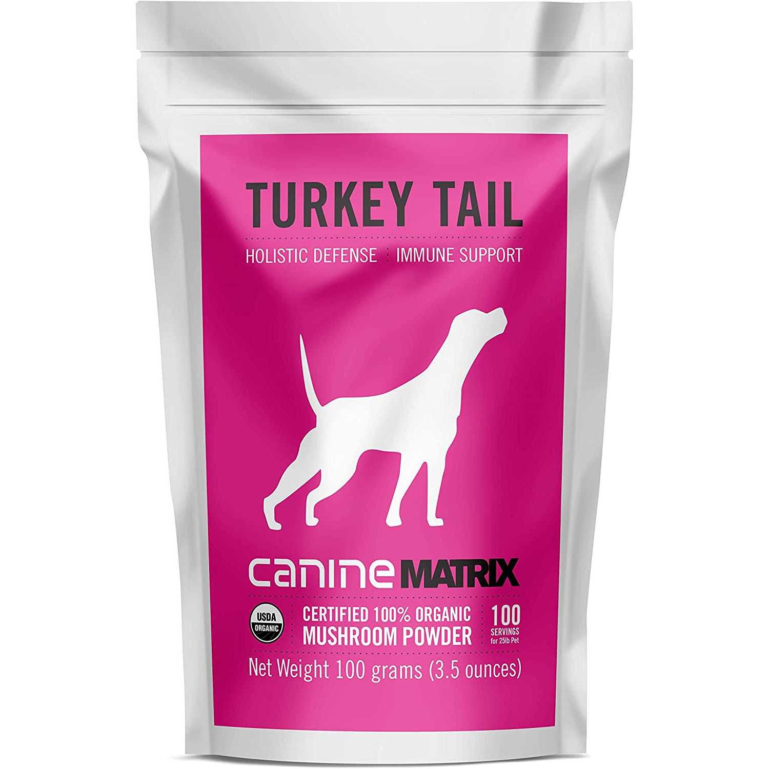 Canine Matrix Turkey Tail Mushroom Supplement - Pet Supplies online store