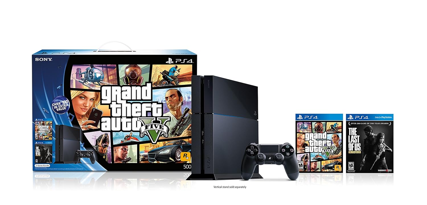 Sony PS4-3000639 - Includes 500GB Playstation 4 Game Console