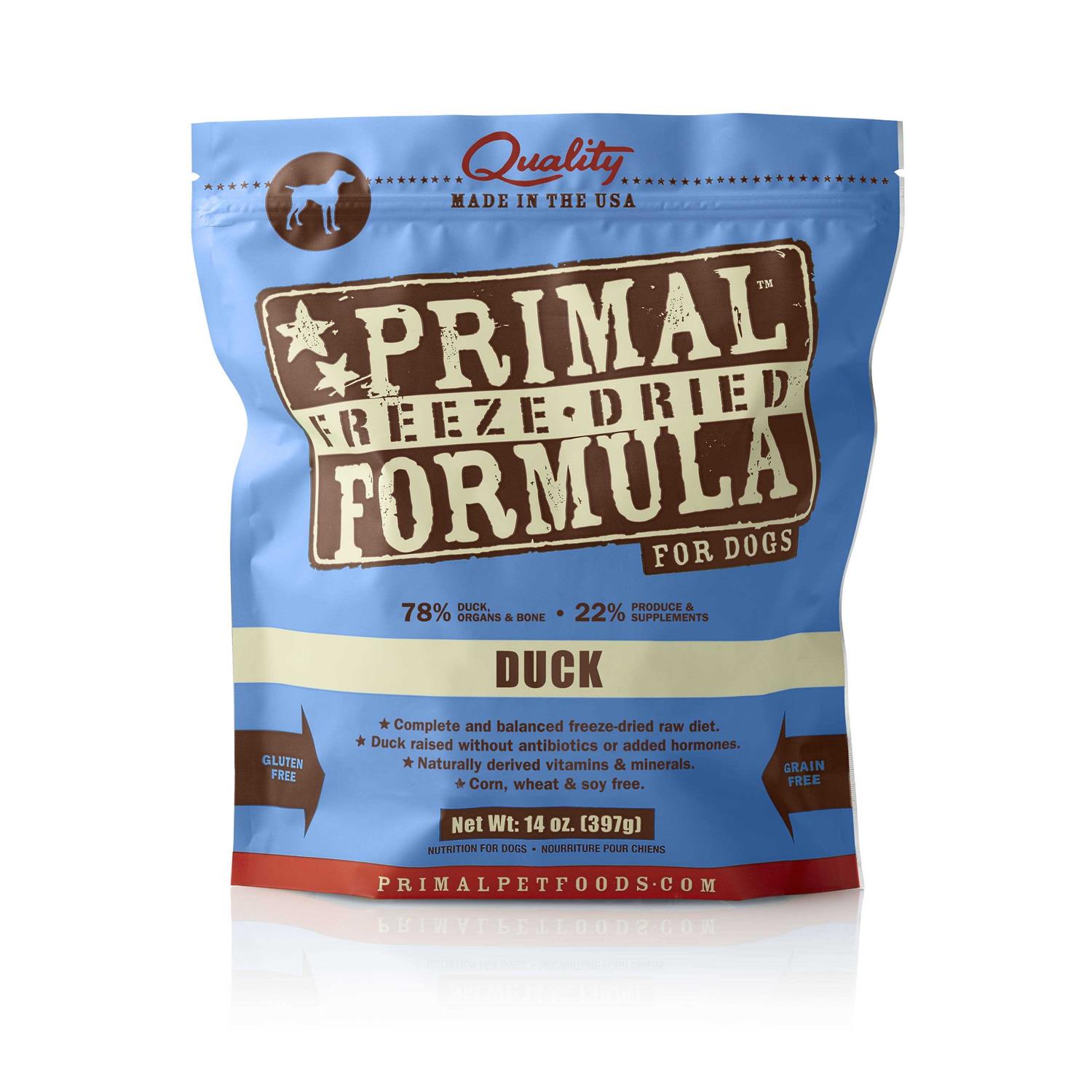 Primal Dog Freeze Dried Duck - Pet Supplies online store