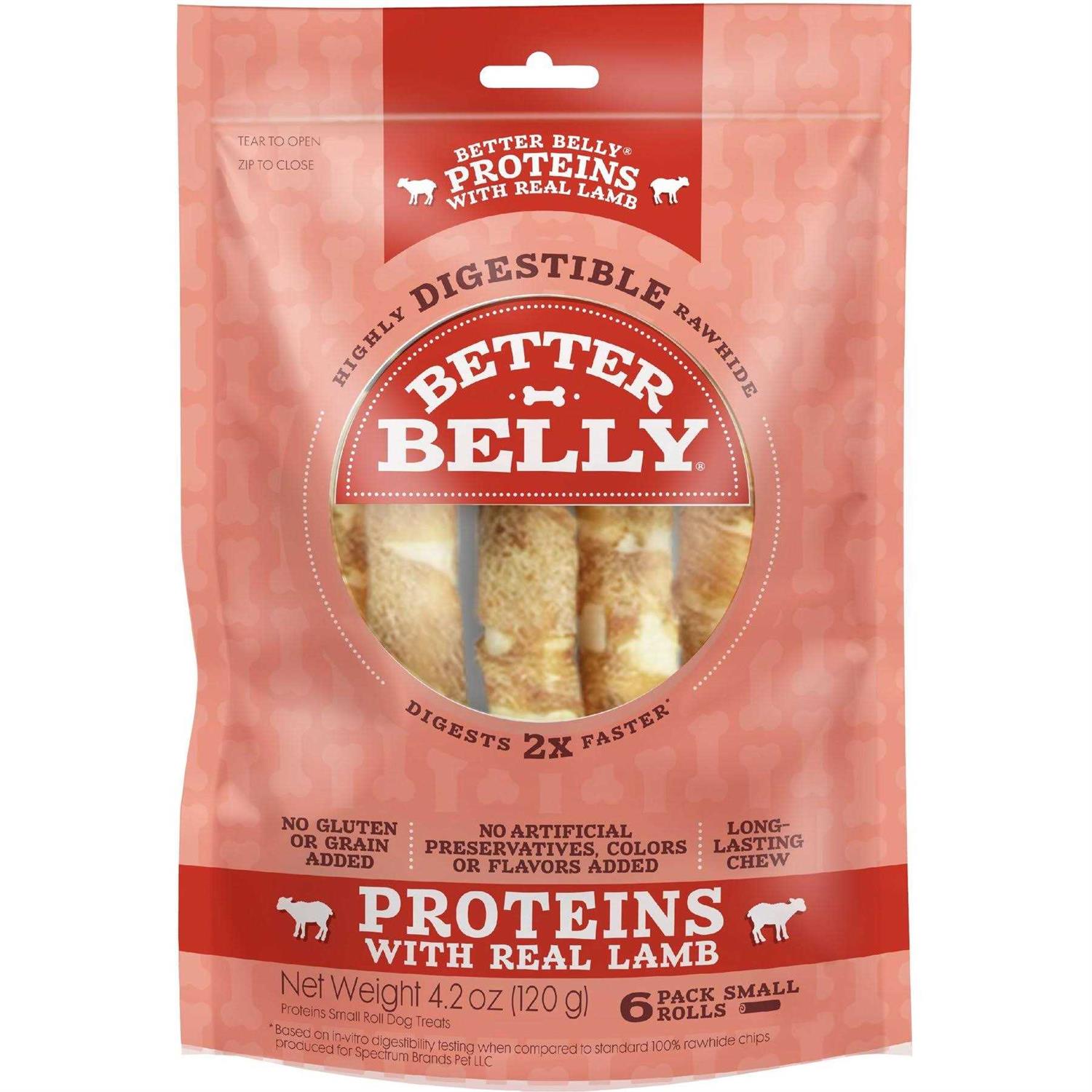 Better Belly Proteins With Real Dog Treats - Pet Supplies online store
