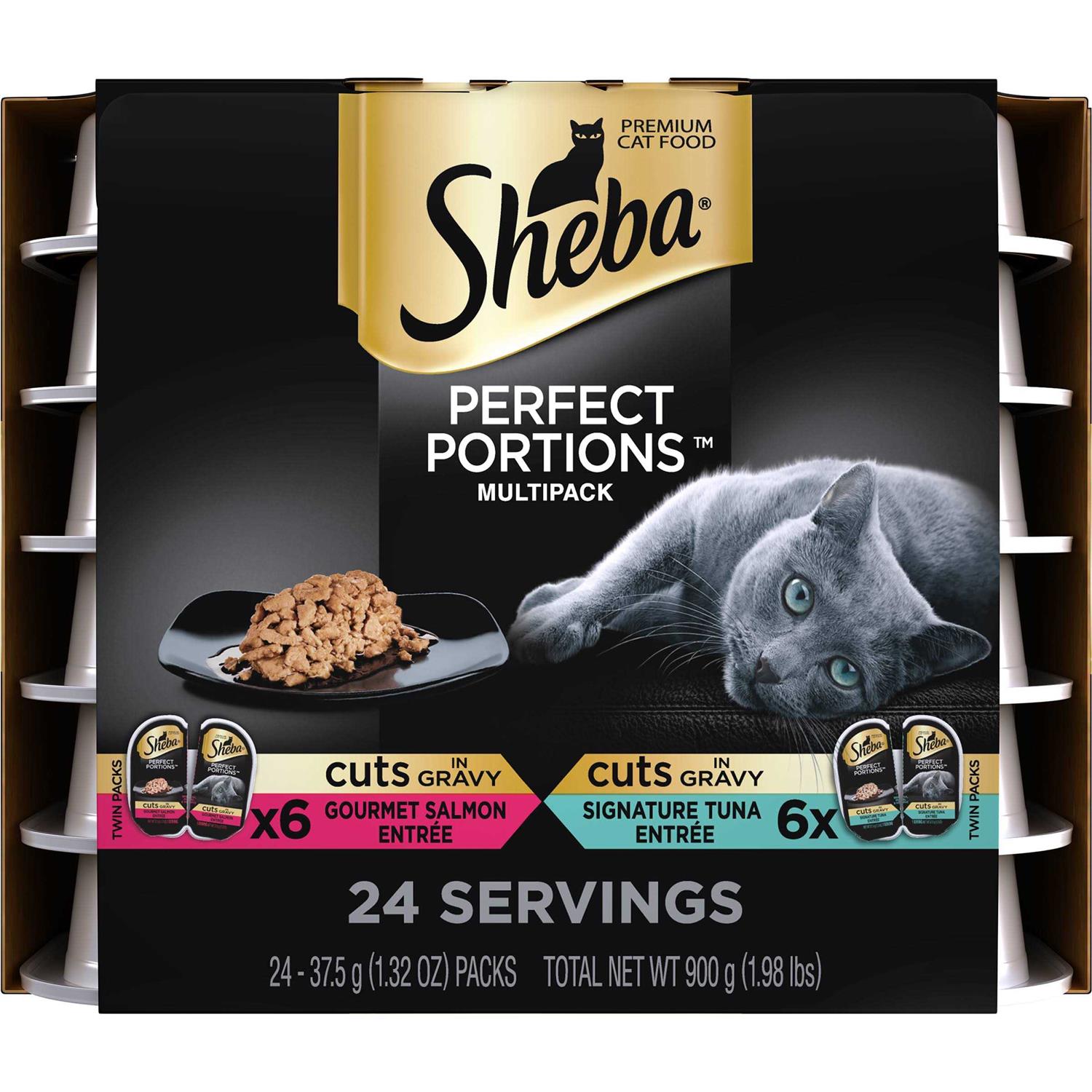Sheba Perfect Portions Cuts in Gravy - Pet Supplies online store