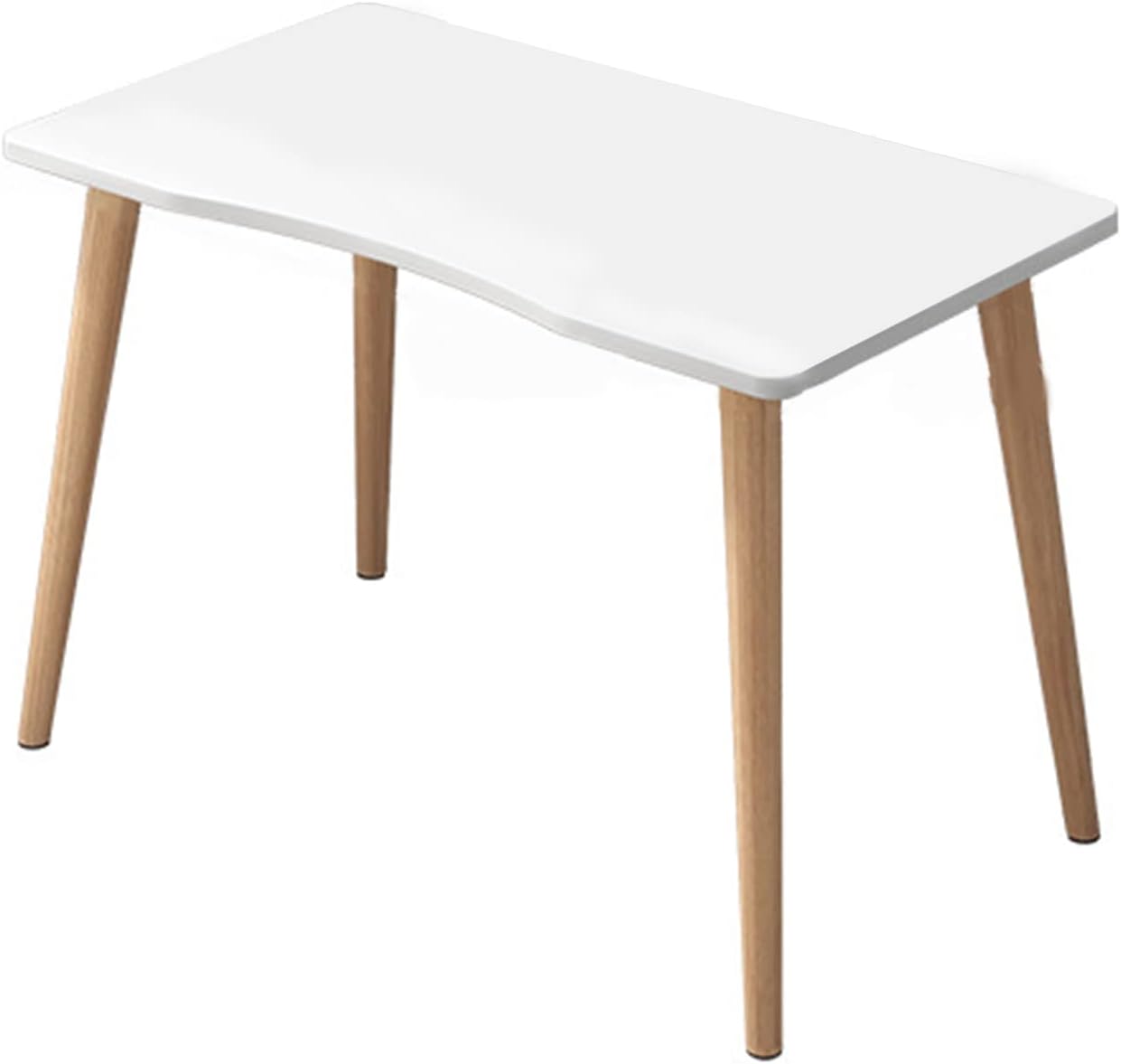 Small Computer Desk 28 Inch Writing Desk Space Saving Computer Table Writing Workstation Style Work Table Wooden Desk for Home, Bedroom