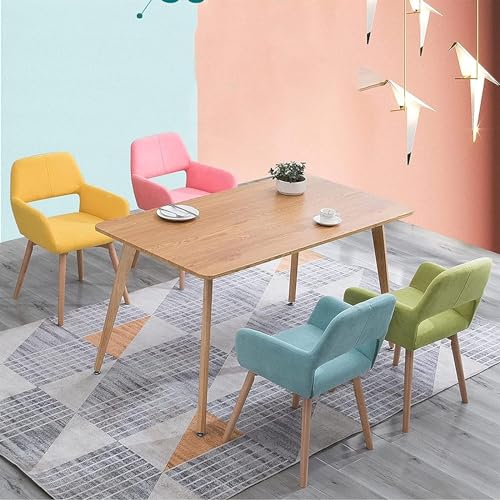 Chairs Hollow Backrest Design Dining Chair, Kitchen Chairs Set of 2, Velvet Upholstered Accent Leisure Chairs, Makeup Chair with Solid Wood Legs