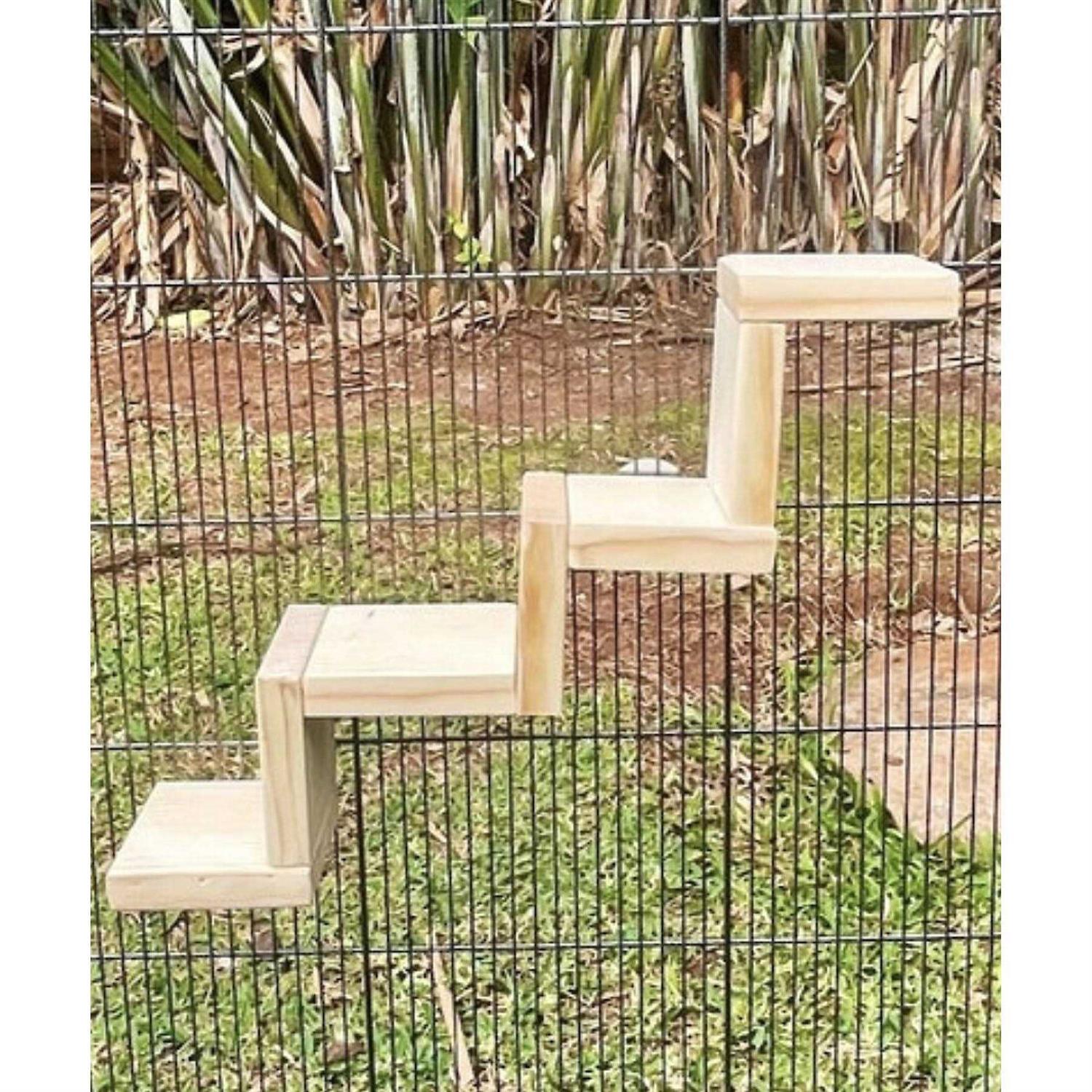 CrazyCritterThings 4 Step Stairs Small Pet Habitat Accessory - Pet Supplies online store
