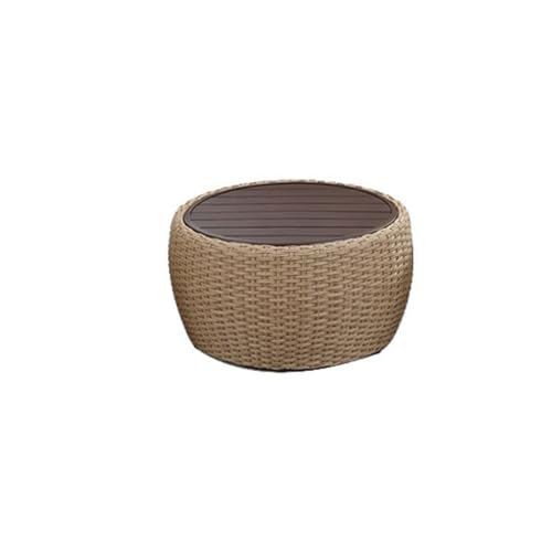 Sofa American Outdoor Sofa Wicker Chair Modern Courtyard Open-air Sofa Combination Bedroom Balcony Wicker Chair Couches(B)