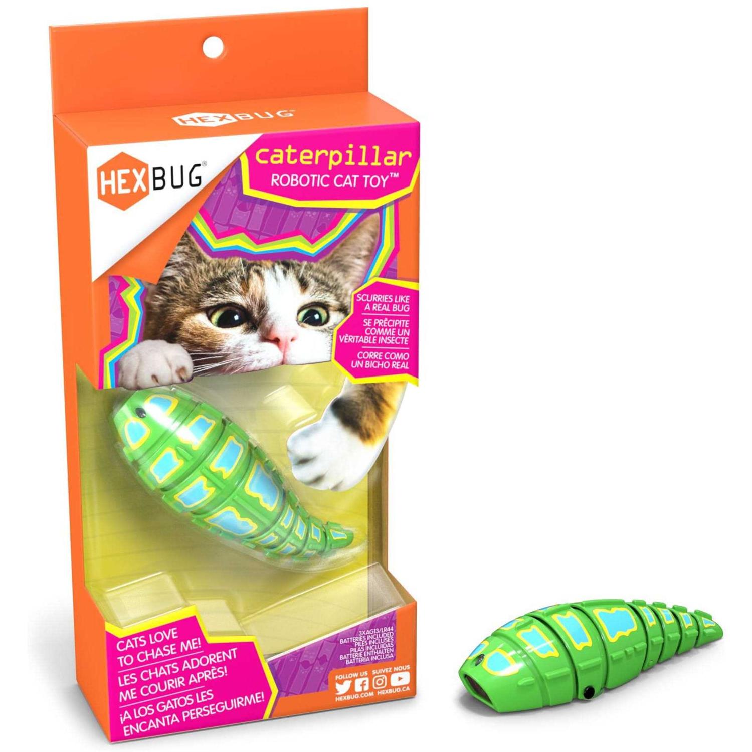 Hexbug Caterpillar Cat Toy - Pet Supplies online store