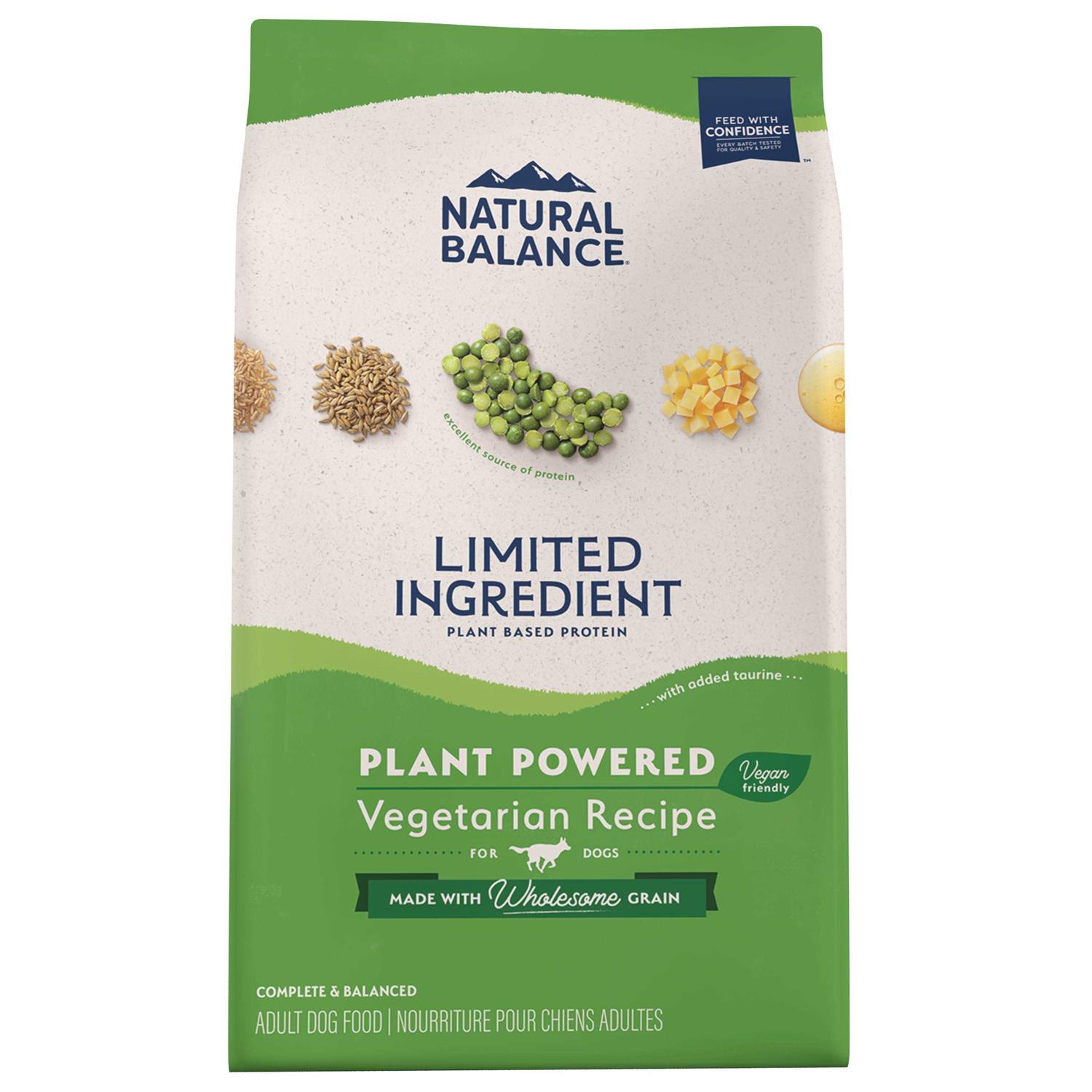 Natural Balance Limited Ingredient Vegetarian Recipe Dry Dog Food - Pet Supplies online store