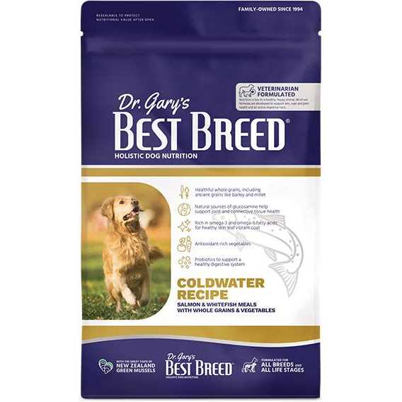 Dr. Gary's Best Breed Holistic Coldwater Recipe Dry Dog Food - Pet Supplies online store