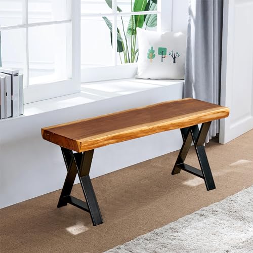 Home Soft Things Heavy Duty Table Leg Rect W Type 32“ Metal Legs for Furniture Coffee Bench Dining End Industrial Table Desk