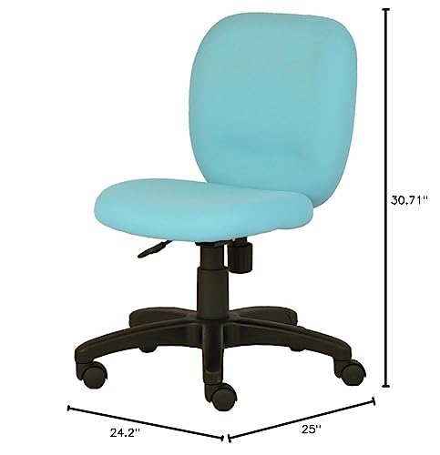 Plus KC-NX61SL LB Office Chair, Desk Chair, Light Blue