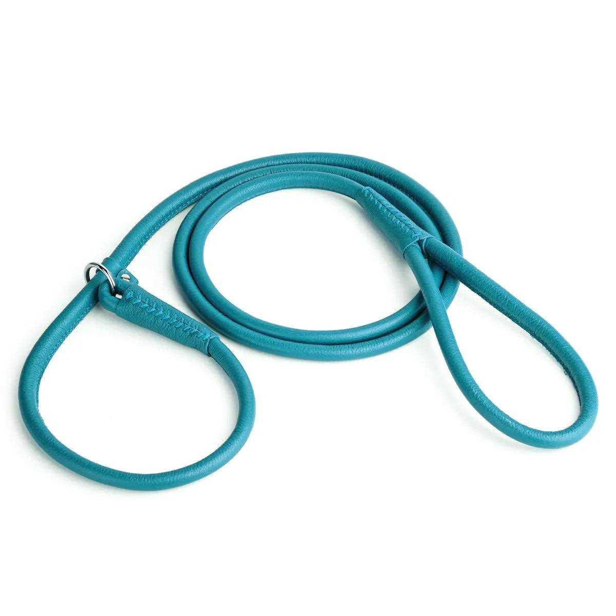 Dogline Leather Round Slip Lead - Pet Supplies online store