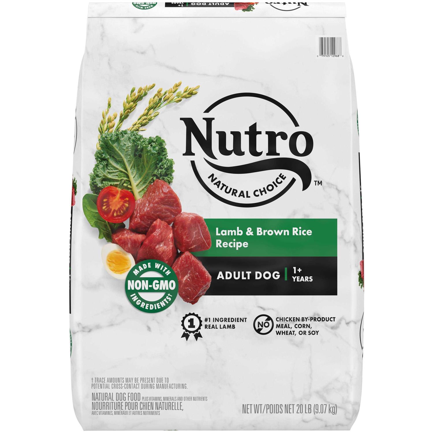 Nutro Natural Choice Adult Lamb & Brown Rice Recipe Dry Dog Food - Pet Supplies online store