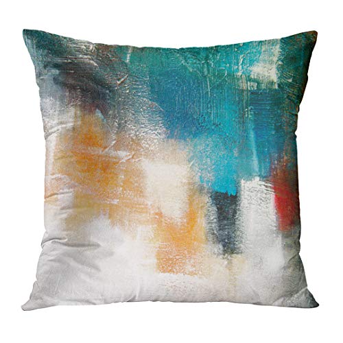 Britimes Throw Pillow Covers Home Decor Set of 4 Pillow Cases Living Room Decorative 20 x 20 Inches Cushion Couch Sofa Pillowcases Grey and Yellow