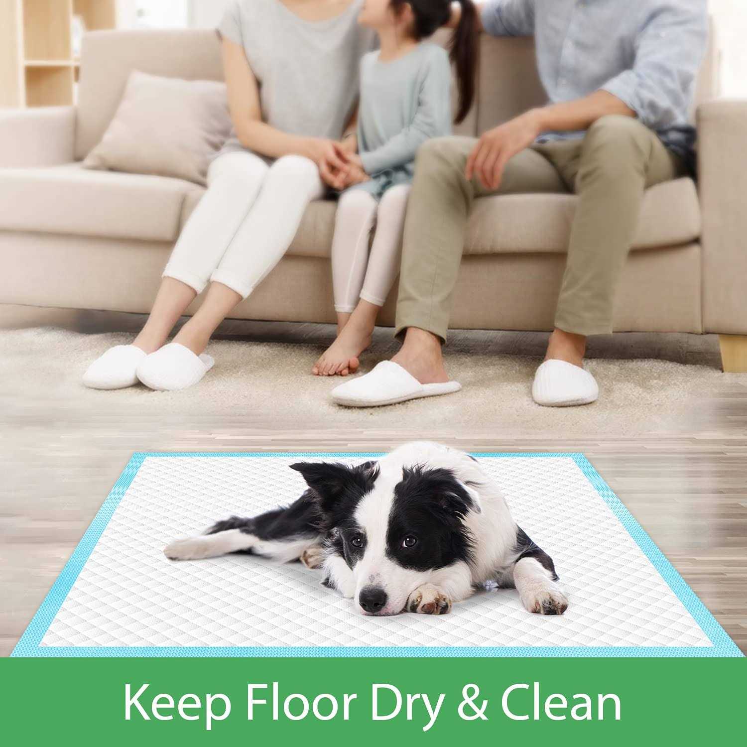 Deep Dear Extra Large Dog Pads 30x26 Thicker Puppy Pads Training - Pet Supplies online store