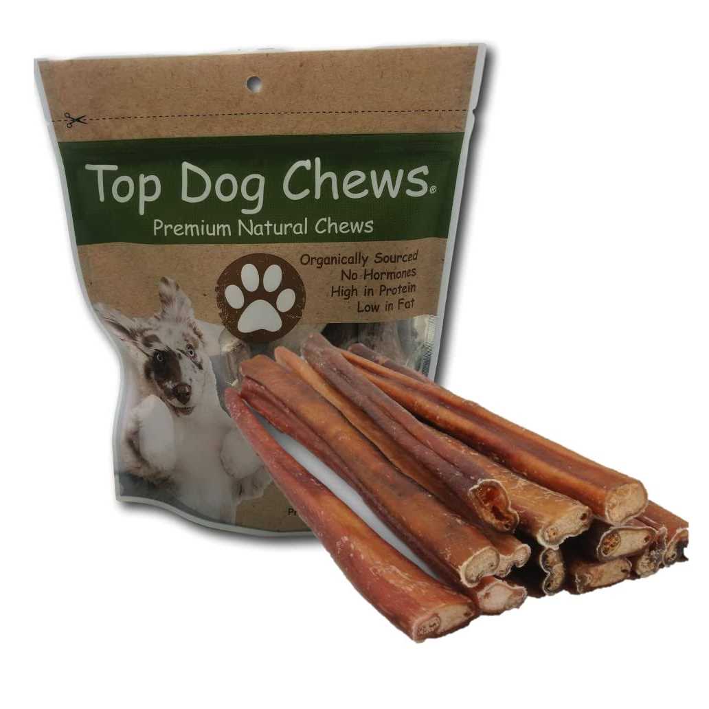 Top Dog Chews Bully Sticks Natural Beef - Pet Supplies online store