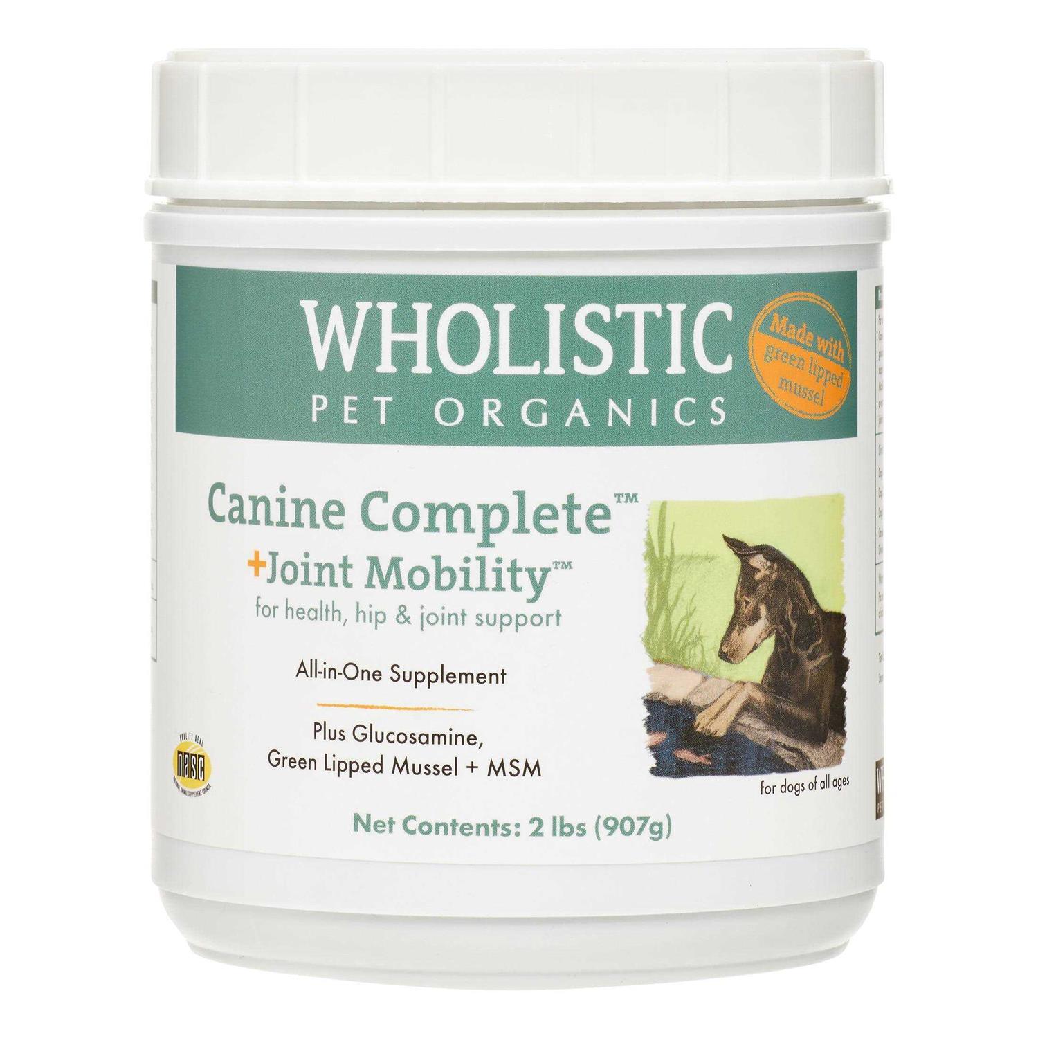 Wholistic Pet Organics Joint Mobility with Green Lipped Mussel - Pet Supplies online store