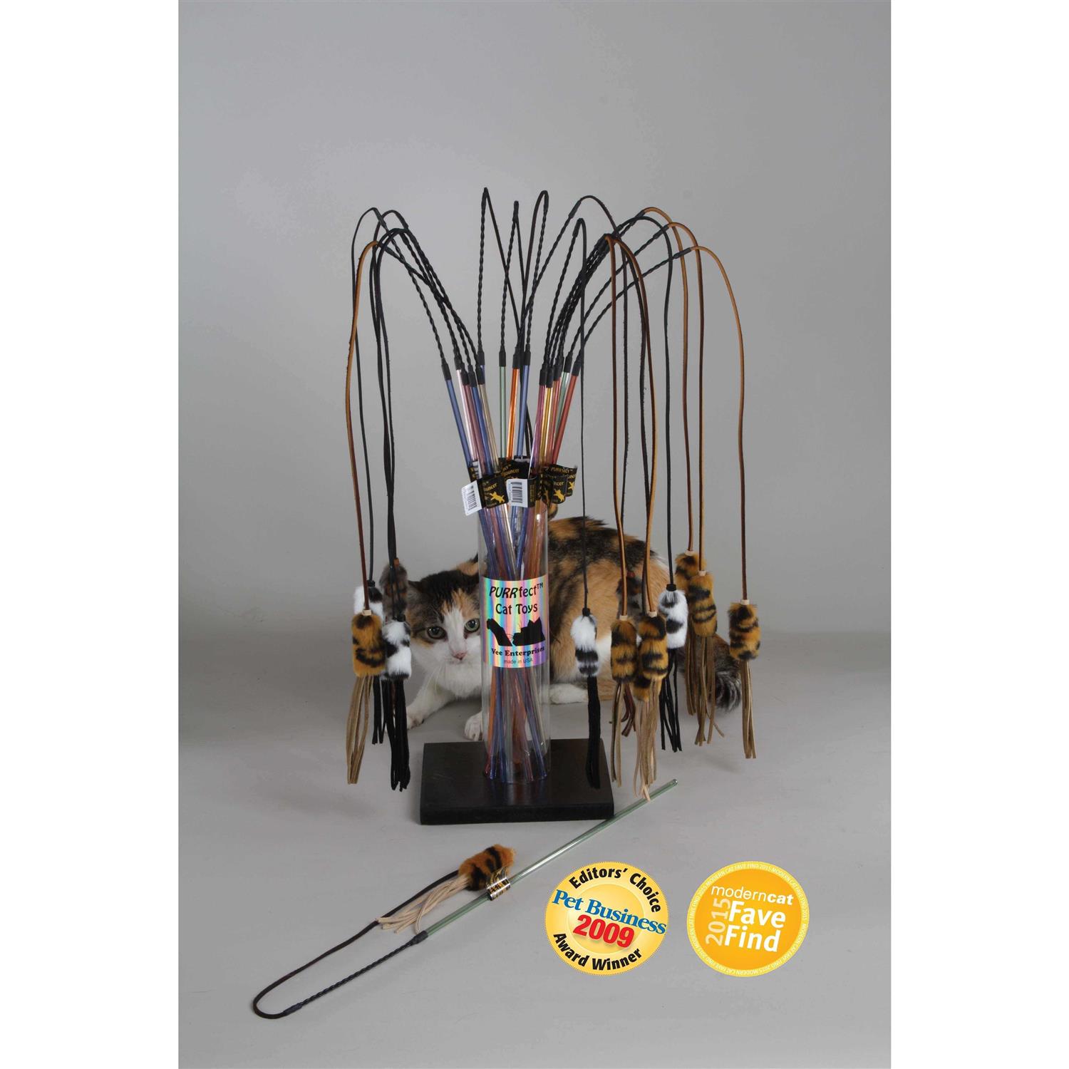 PURRfect Leather Bouncer Cat Toy - Pet Supplies online store