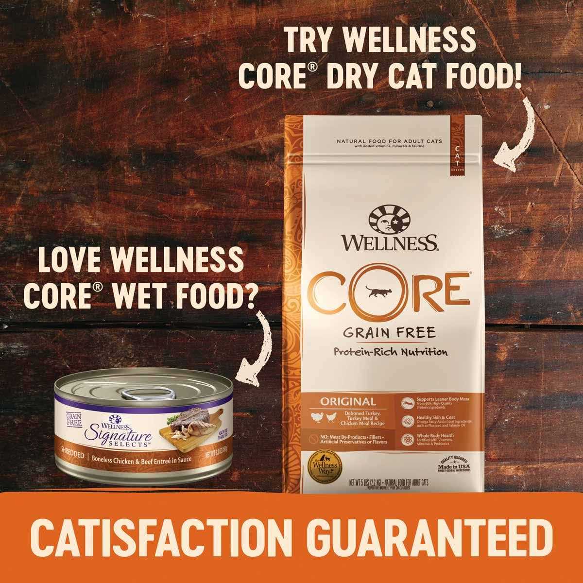 Wellness Signature Selects Natural Grain Free Cat Food Tuna & Salmon - Pet Supplies online store