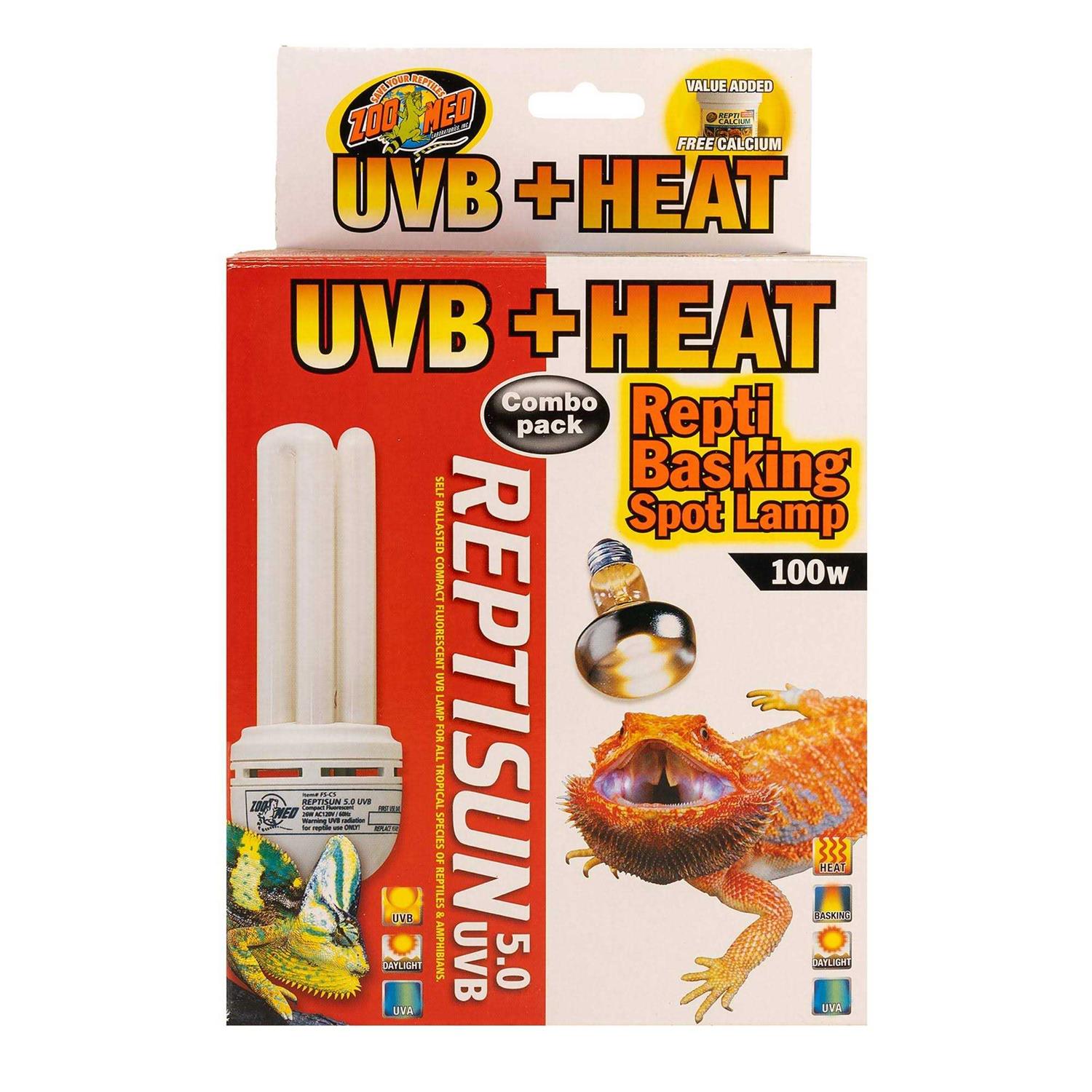 Zoo Med Heat UVB Combo Pack - Pet Supplies online store