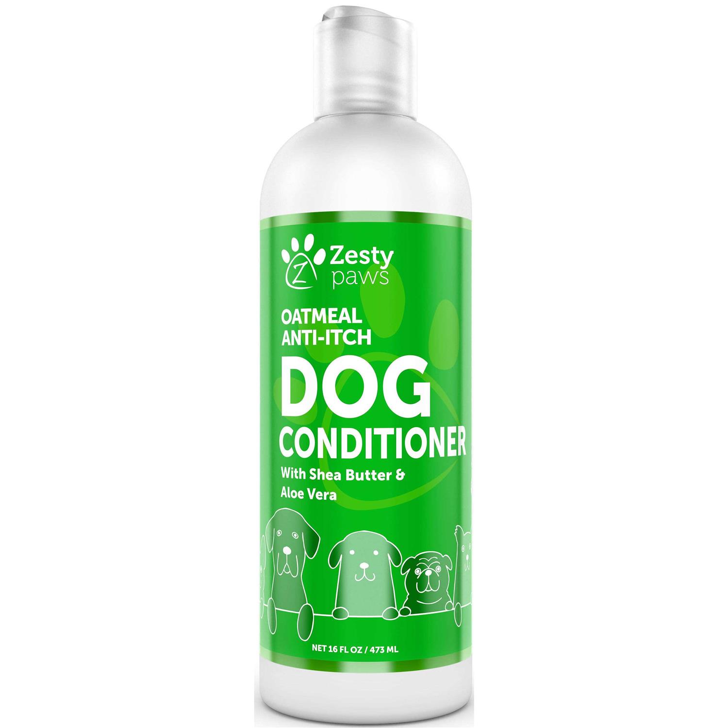 Zesty Paws Itch Soother Dog Conditioner with Oatmeal & Aloe Vera - Pet Supplies online store