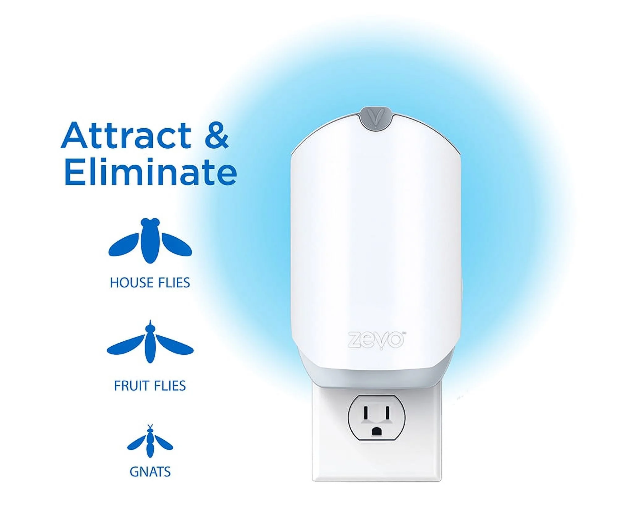 Zevo Flying Insect Trap, Fly Trap (Twin Pack)