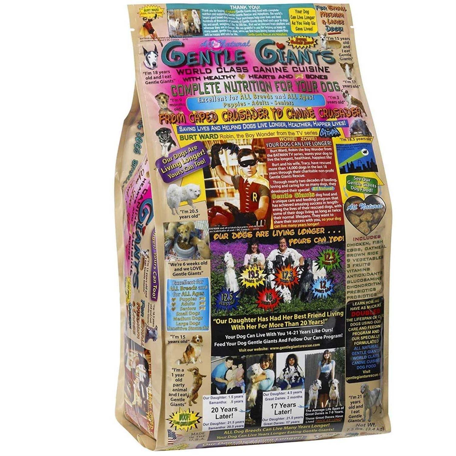 Gentle Giants Chicken Dry Dog Food - Pet Supplies online store