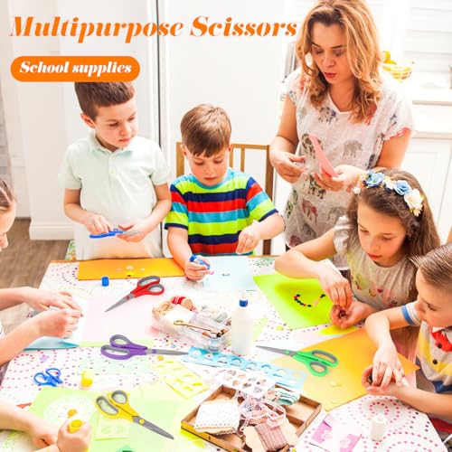 Scissors Bulk of 24-Pack, Taotree 8