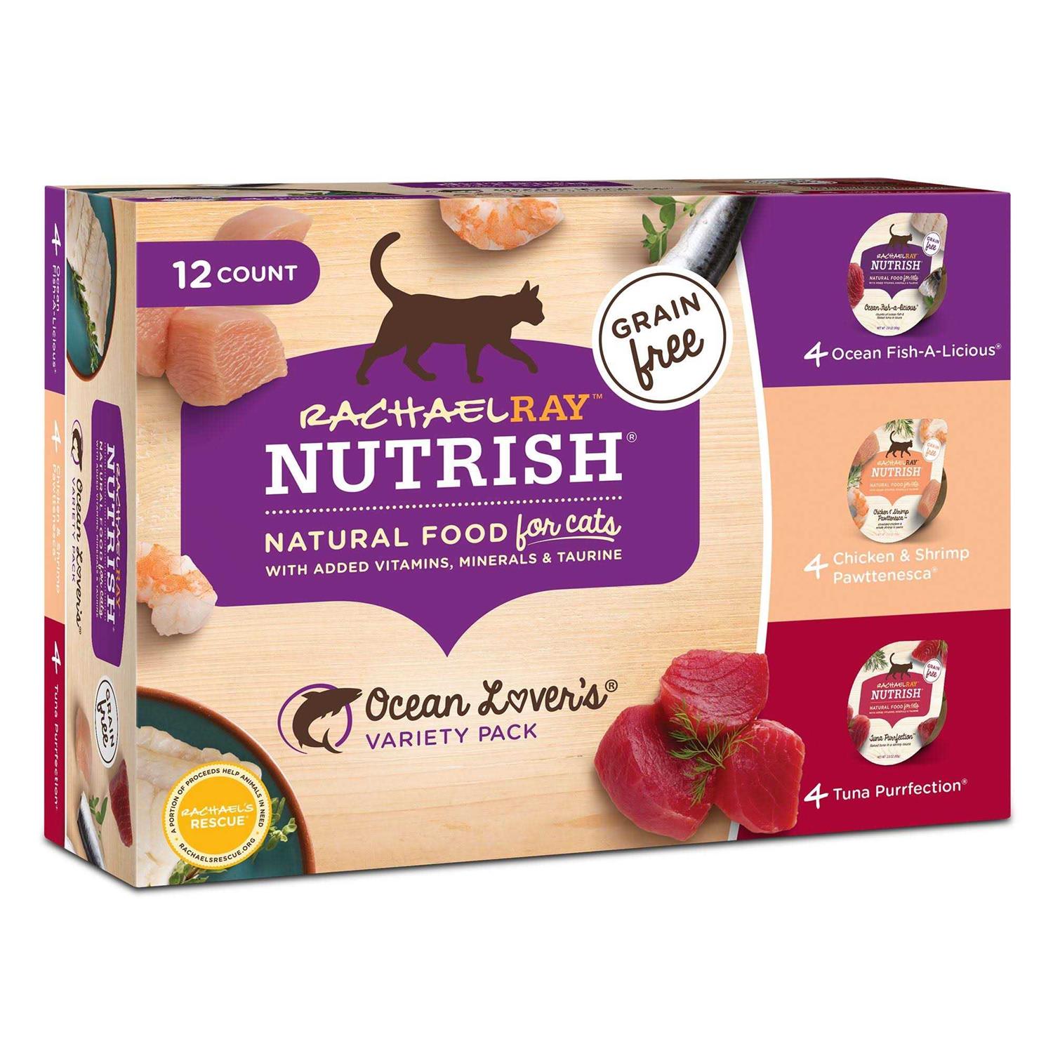 Rachael Ray Nutrish Variety Pack Wet Cat Food - Pet Supplies online store