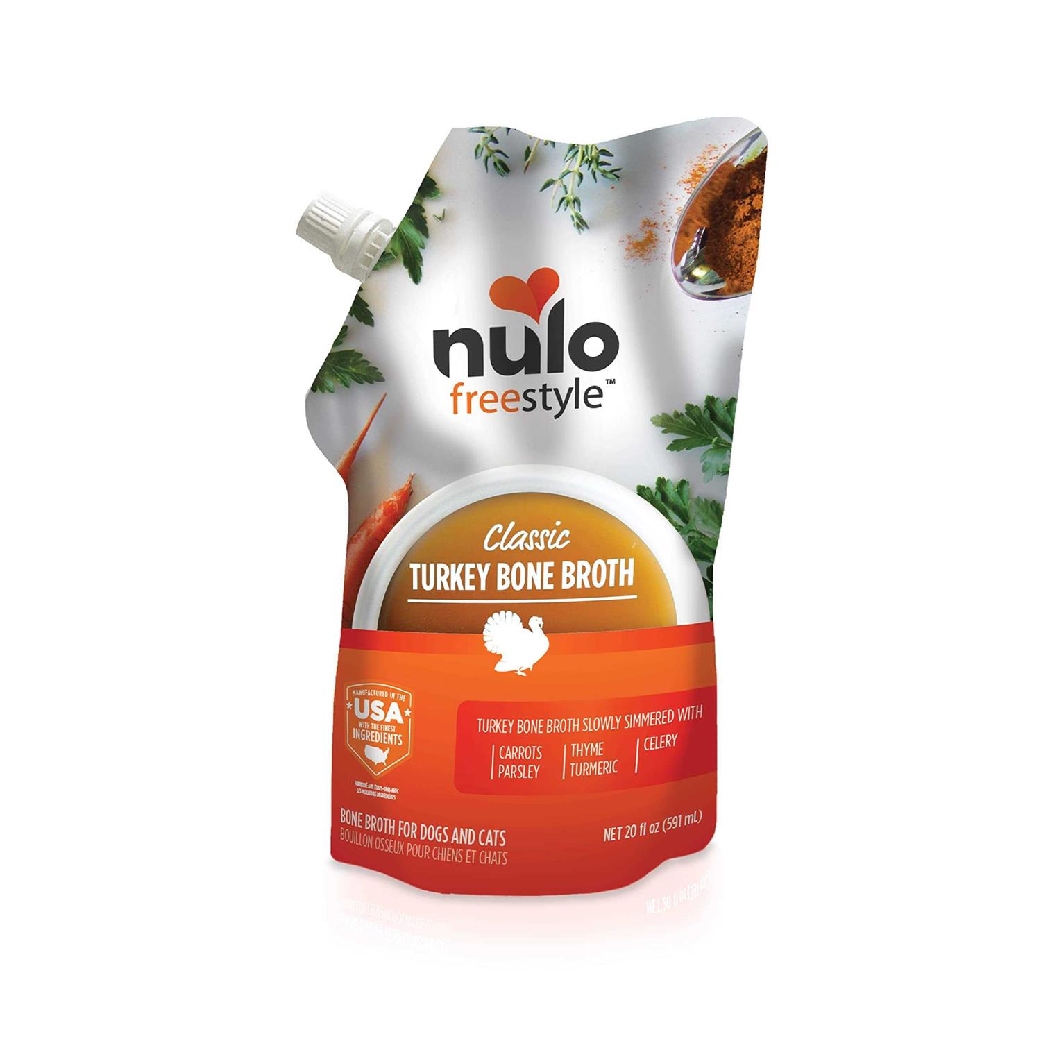 Nulo Freestyle Classic Turkey Bone Broth - Pet Supplies online store