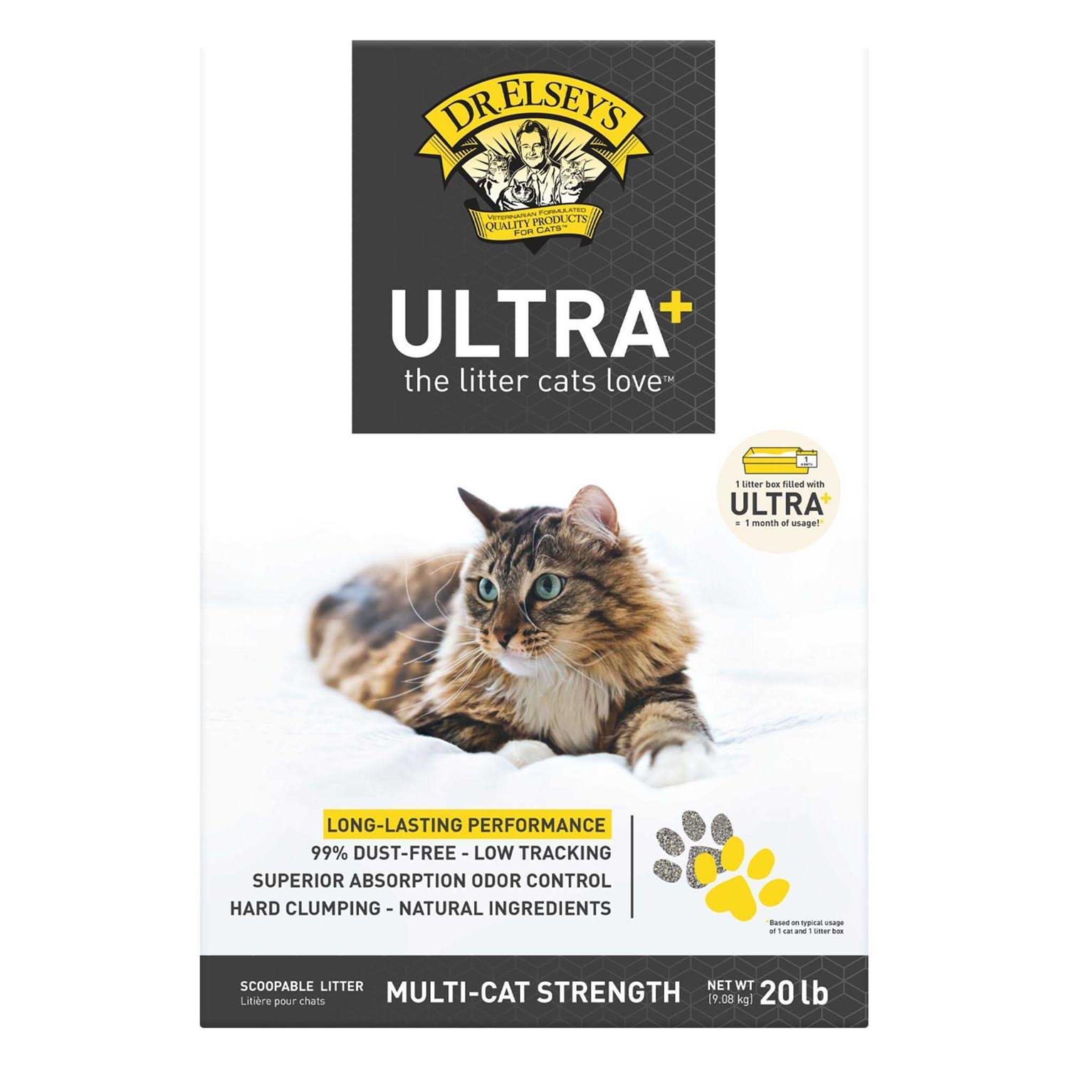 Dr. Elsey's Ultra+ Cat Litter - Pet Supplies online store