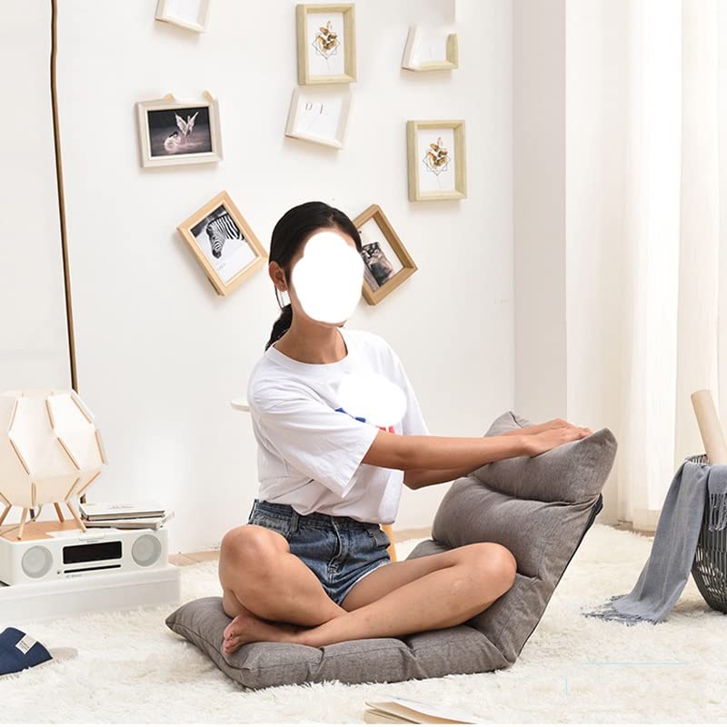 Lazy Couch Tatami Folding Single Sofa Floor Sofa Relaxation Chair Couch Bed big Lazy Sofa(E)