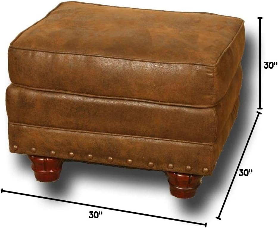 American Furniture Classics Sedona Ottoman, Brown