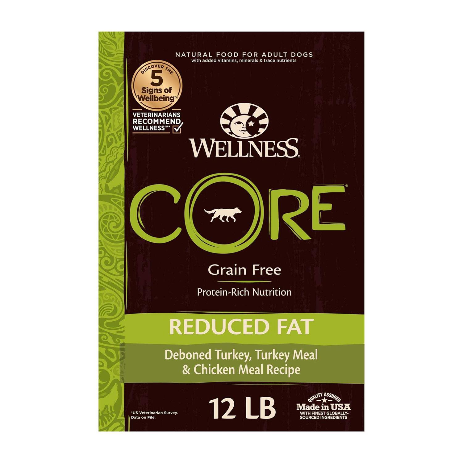 Wellness CORE Grain-Free Reduced Fat Dry Dog Food - Pet Supplies online store